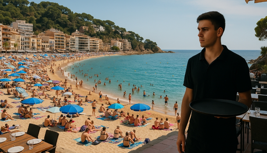 Crisis de personal en la costa catalana: sueldos bajos y sin casa donde dormir
