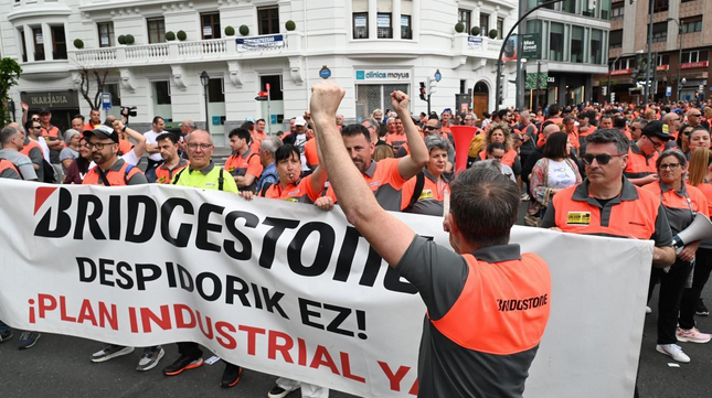 ERE en la contrata de limpieza de Bridgestone en Basauri: 70 empleos en riesgo