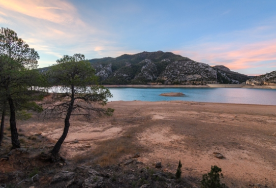 Embalse de Pena en Beceite