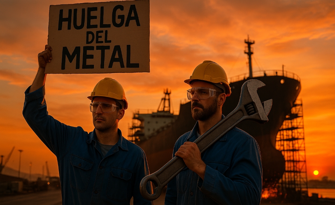 CGT y CTM mantienen la huelga del metal en el Campo de Gibraltar