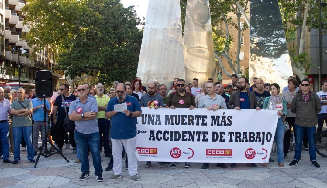 Aragón: seis muertes laborales en agosto disparan las alarmas