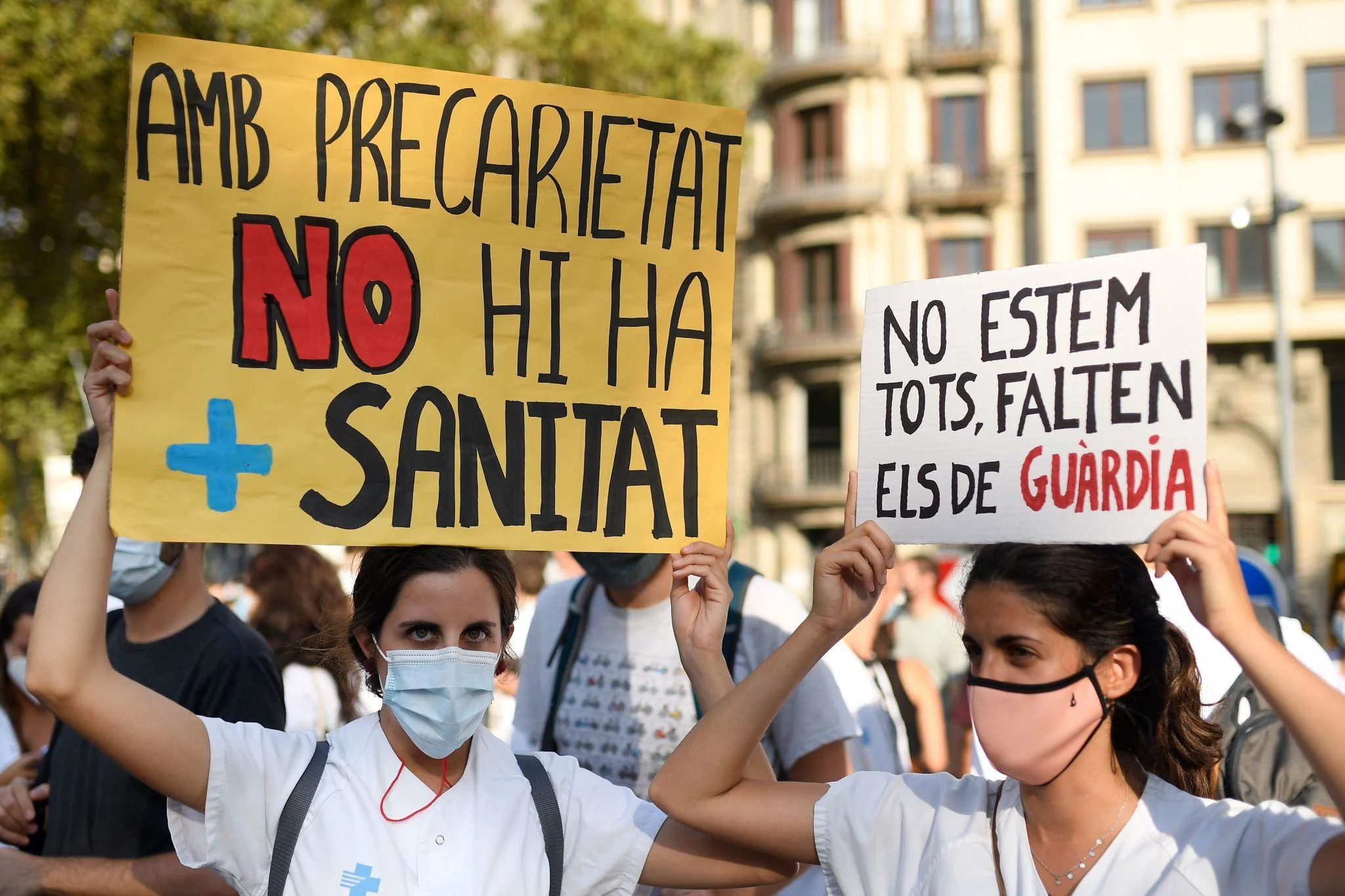Huelga nacional de médicos y facultativos en la sanidad pública española