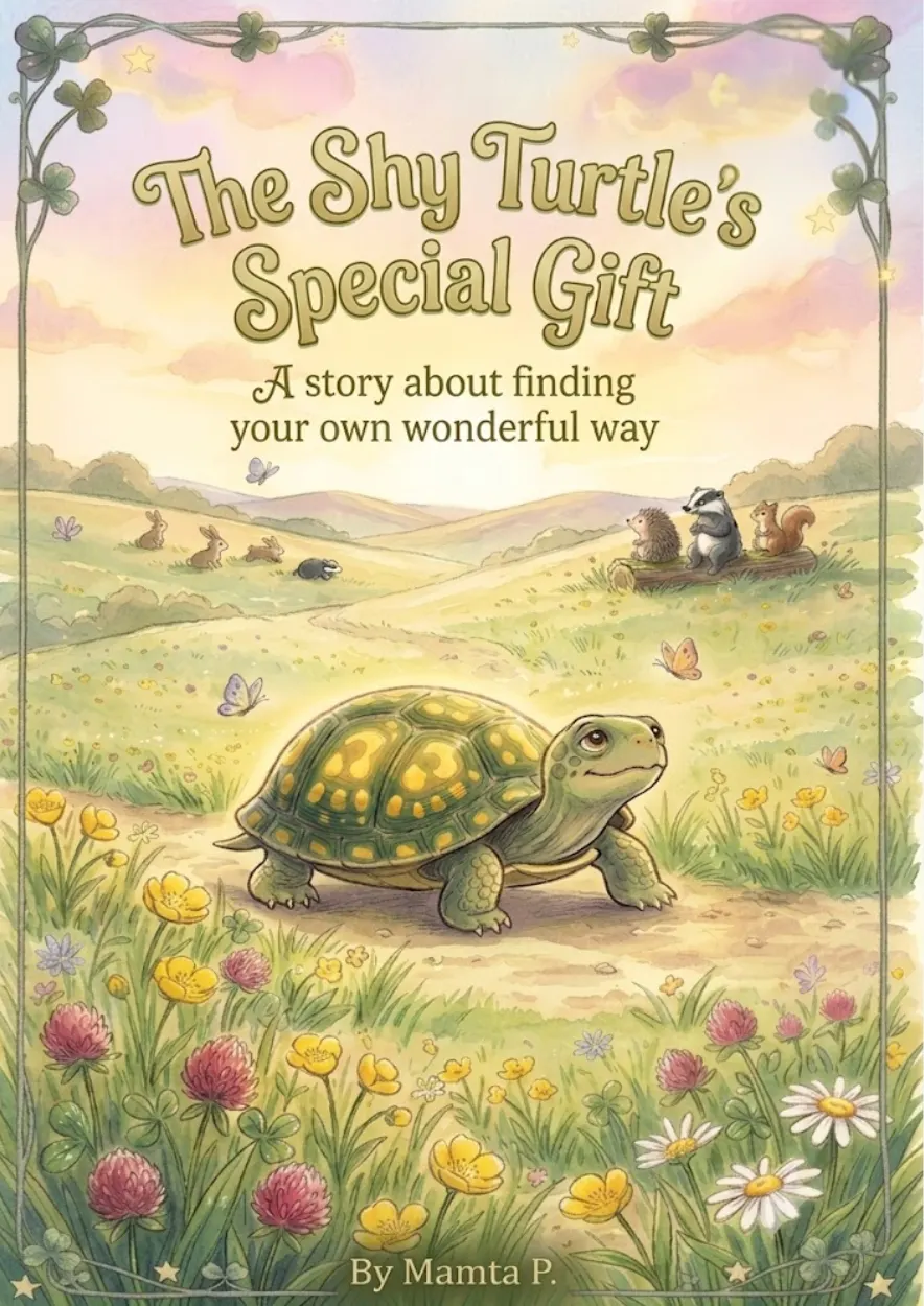 A story about finding your own wonderful way with turtle drawing activity