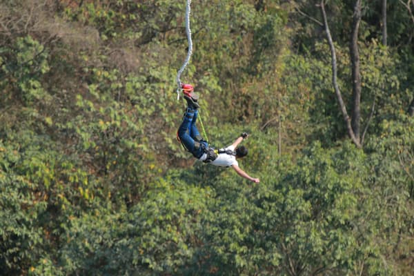 Rishikesh Bungee Jumping in Uttarakhand