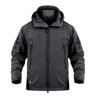 Softshell Tactical Jacket, Windproof Waterproof Outdoor Men Military Coat. view 2