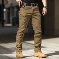 Elite IX-9 Tactical Pants SOFT Waterproof Multi-Pocket Combat Trousers view 2