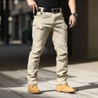 Elite IX-9 Tactical Pants SOFT Waterproof Multi-Pocket Combat Trousers view 3