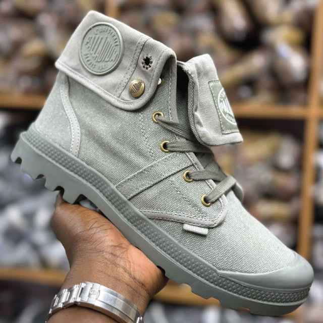 Palladium Military Tactical Boots Rugged Combat Footwear for Men