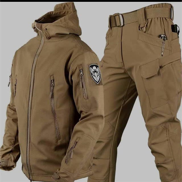 Elite Tactical Waterproof Suit -All Weather Military-Grade Gear.