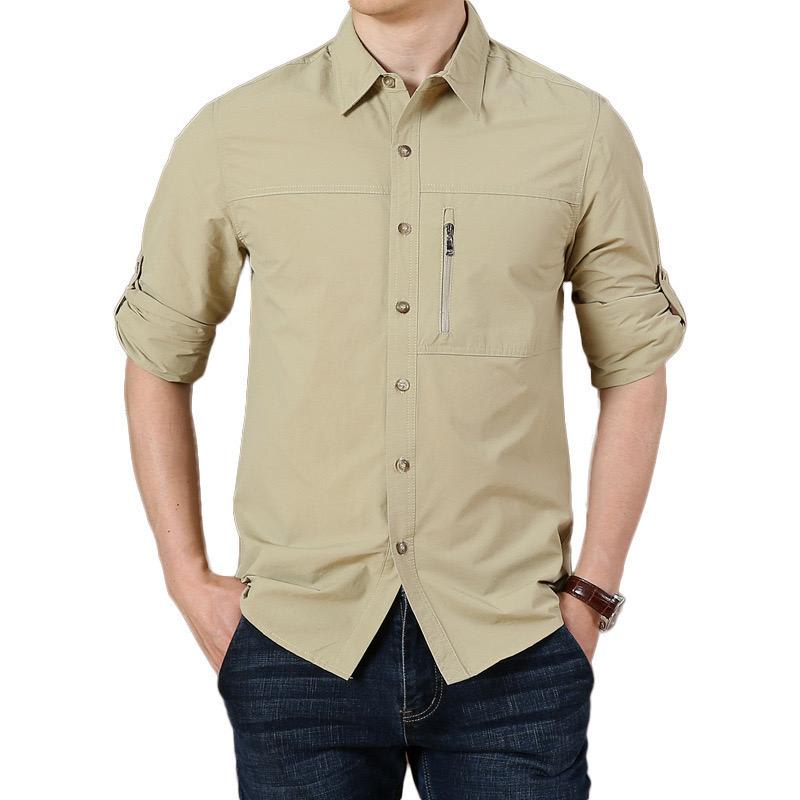 1 ZIP LONG SLEEEVED SHIRTS