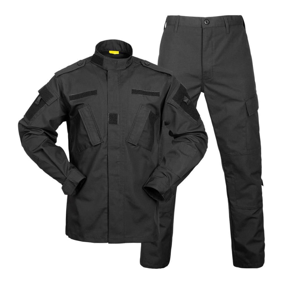 CHINESE COLLAR BLACK SUIT