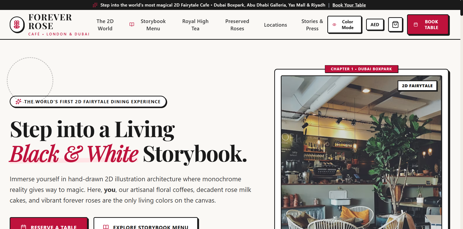 Restaurants Demo Web app