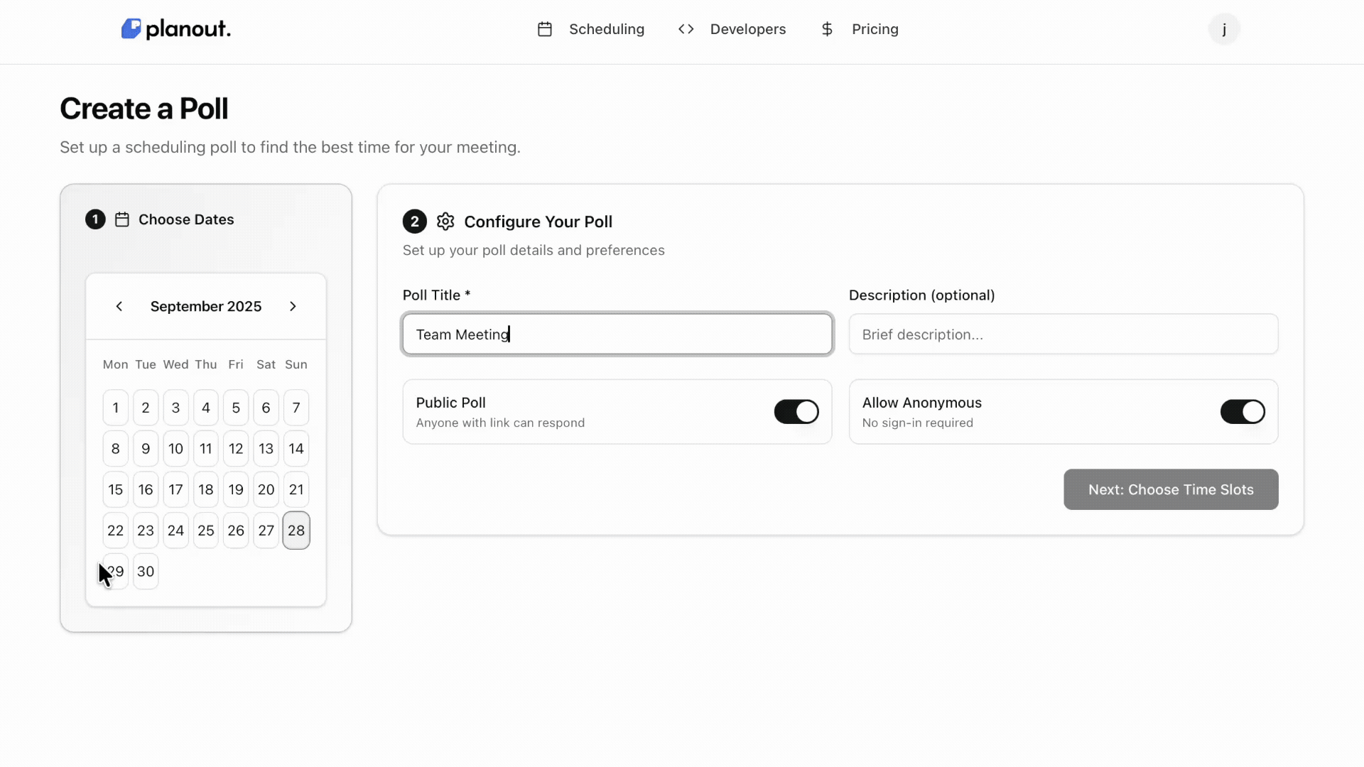 Personal Booking Animation