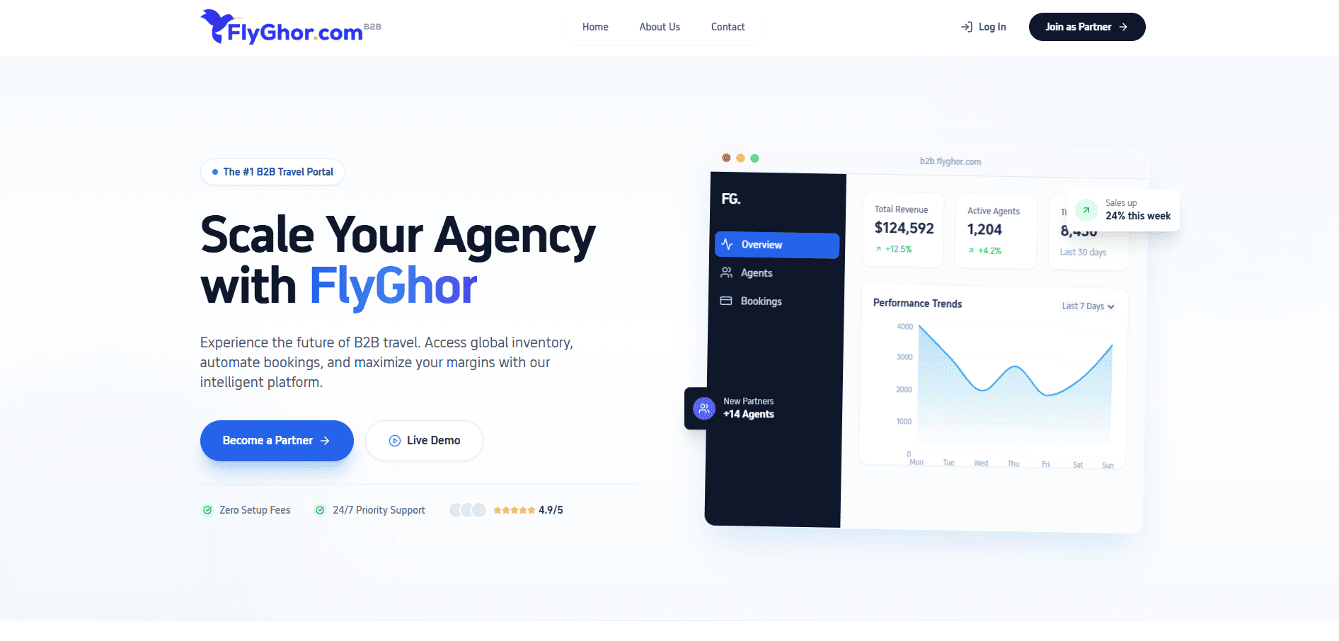 FlyGhor – Online Travel Platform — Screenshot 3