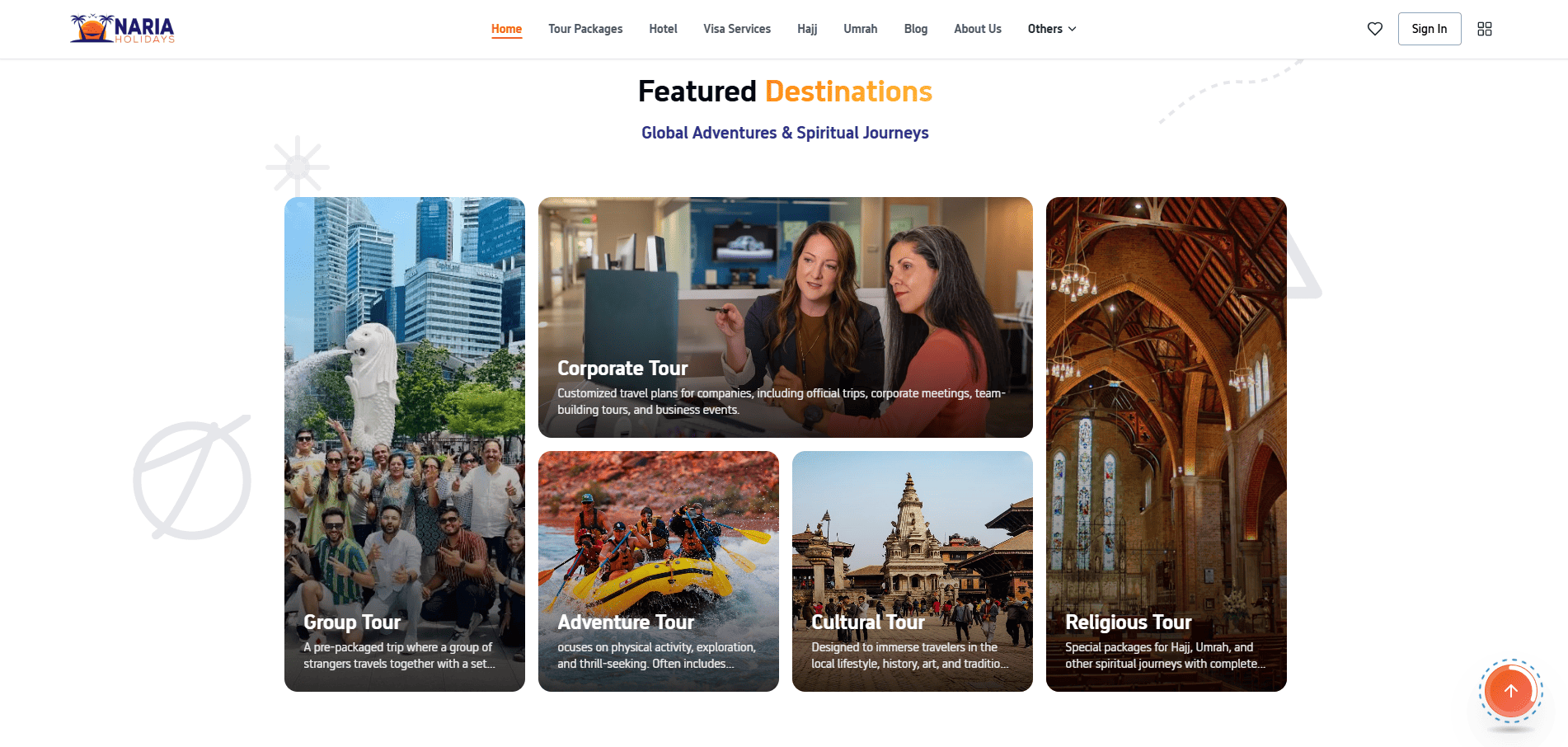Naria Holidays — Screenshot 4
