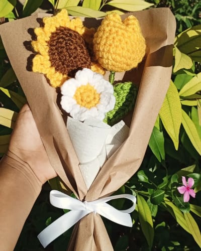Flor a crochet 5