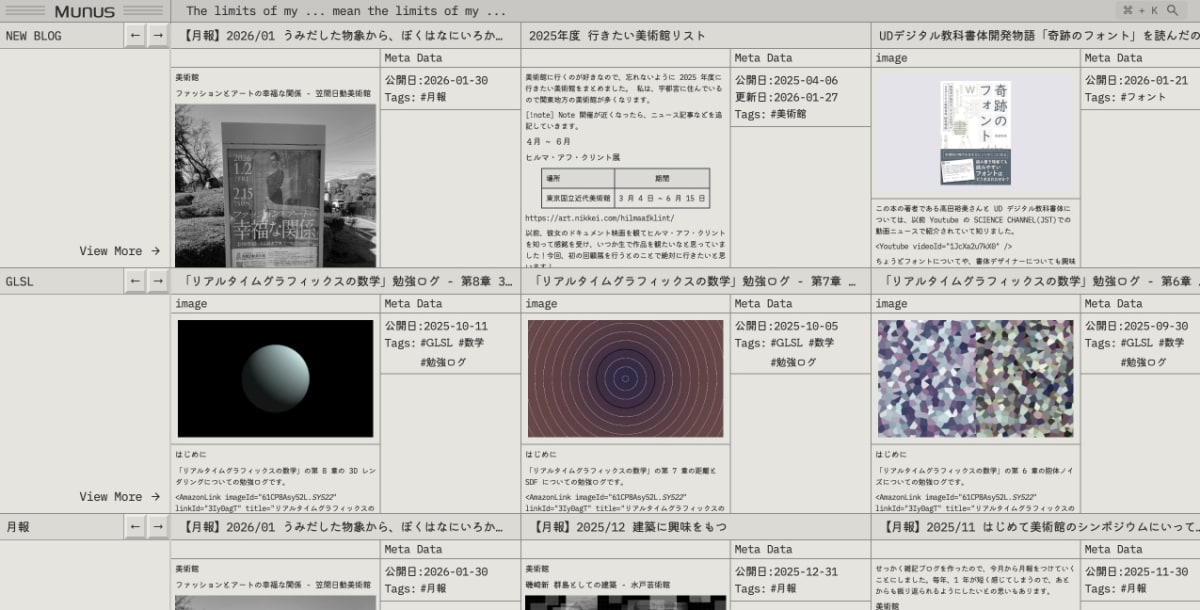 変更後のTopページ