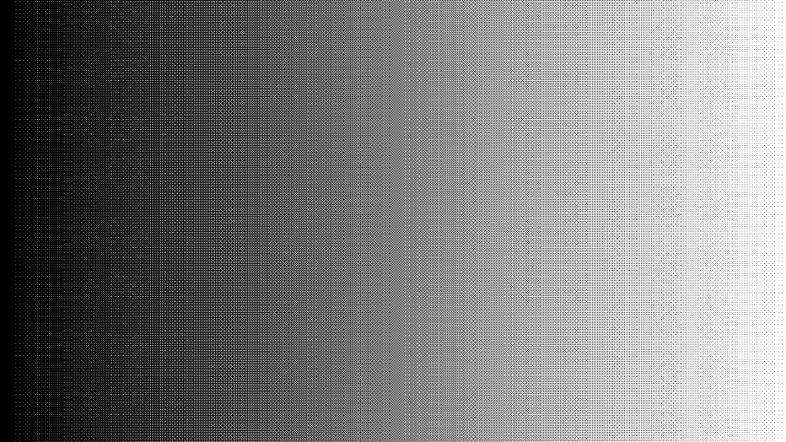 8x8のベイヤー型パターンの結果