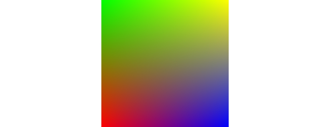 4色をつなぐグラデーション