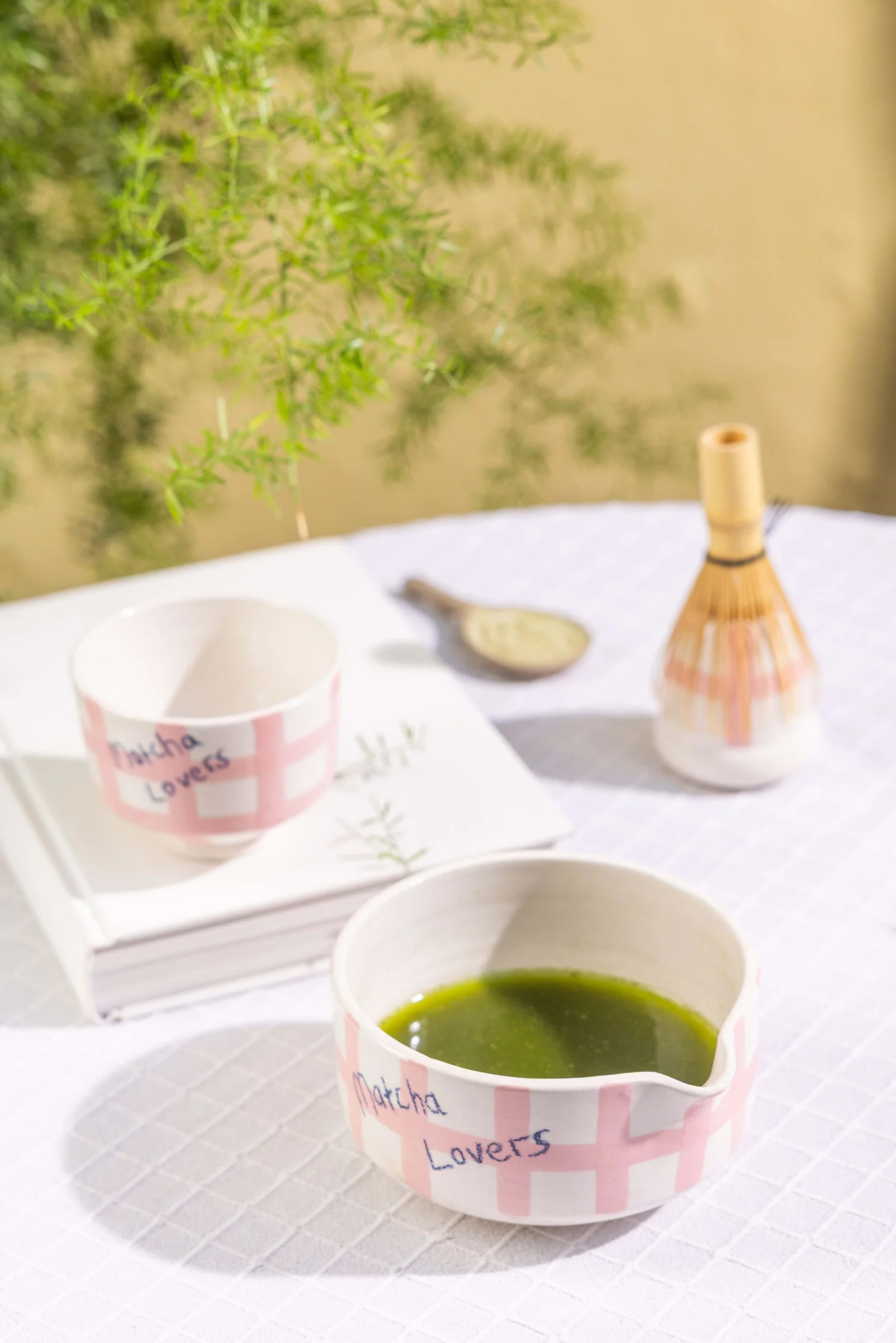 Matcha Set, Pink – image 1