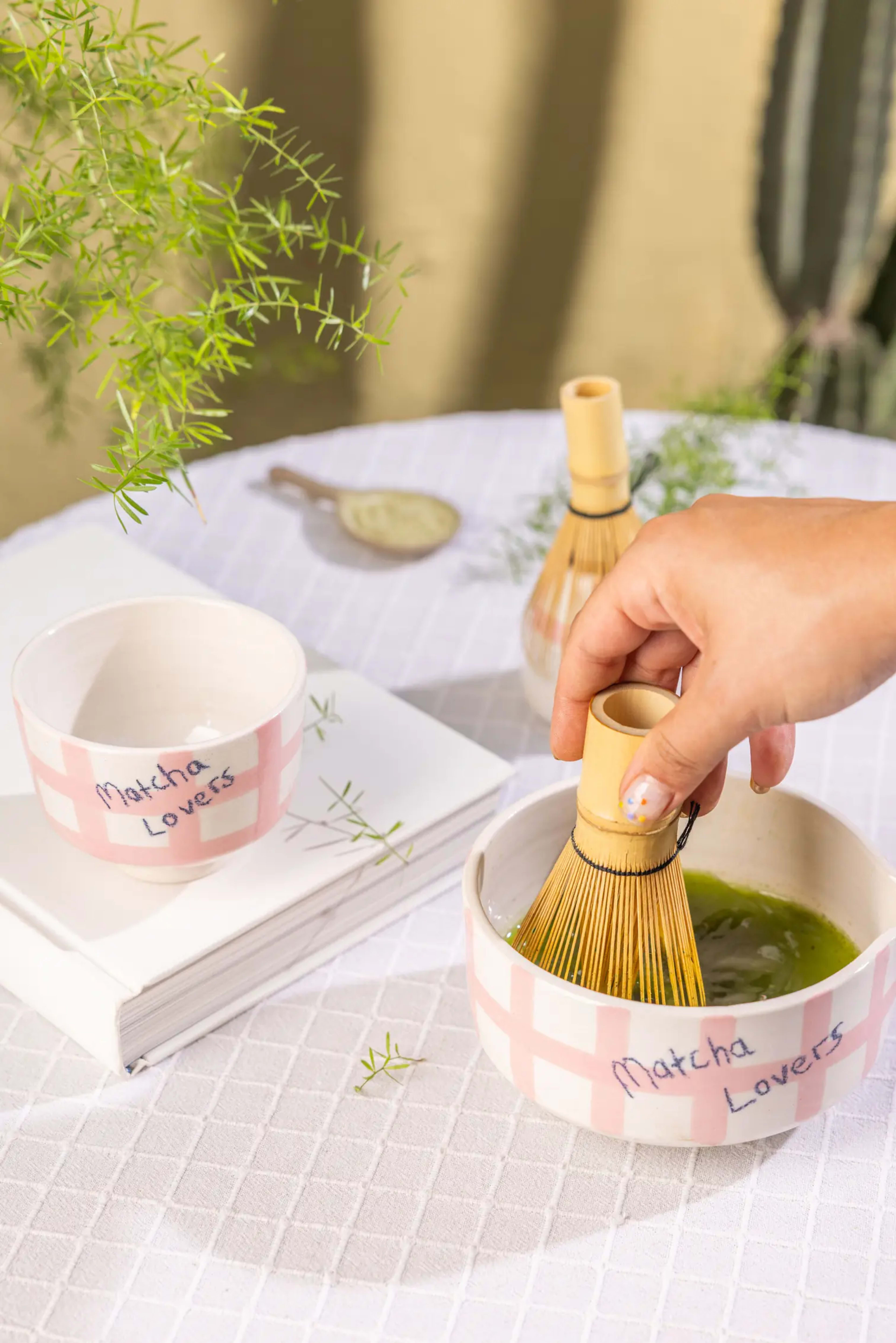 Matcha Set, Pink – image 3