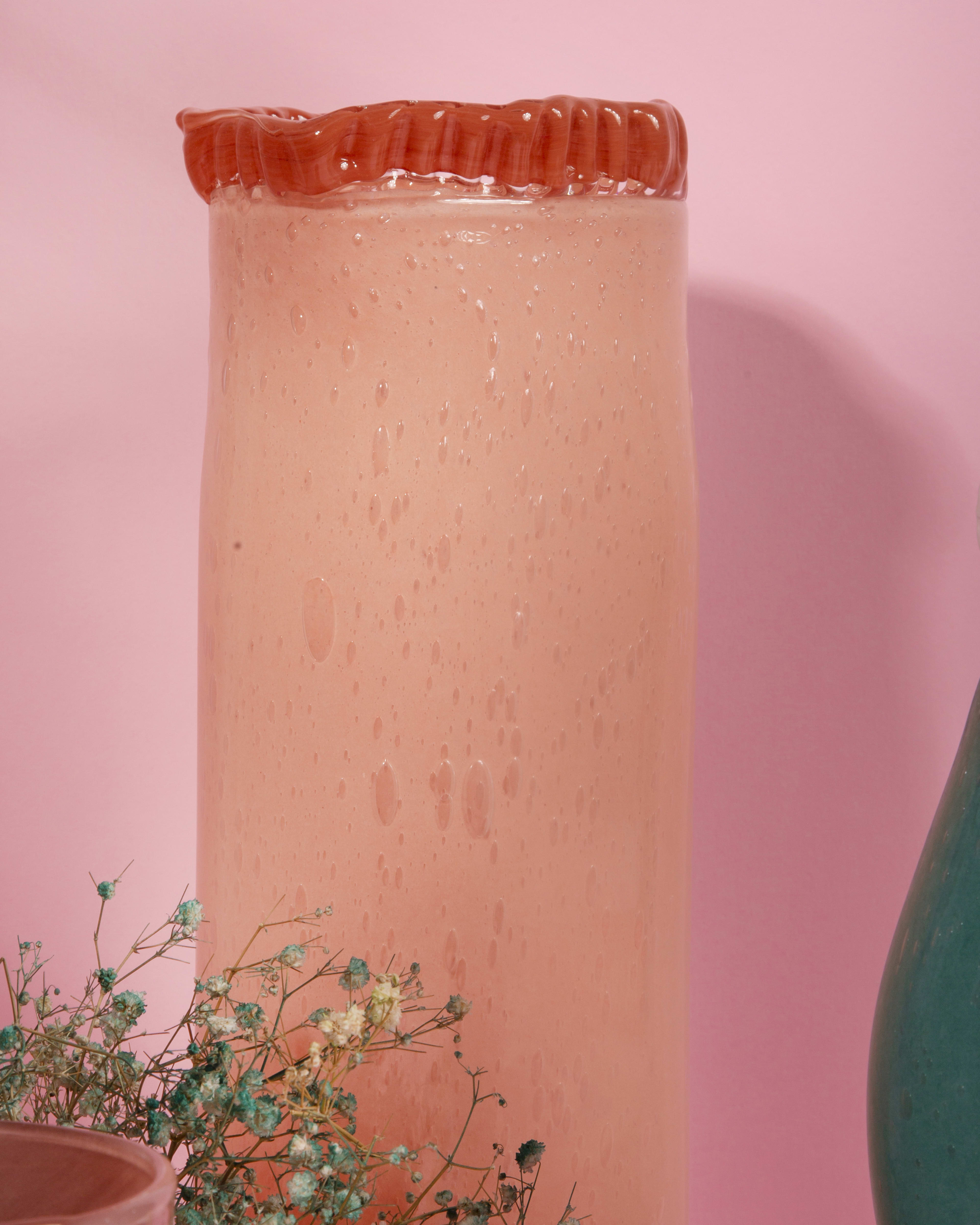 Coral Bubble Vase – image 1