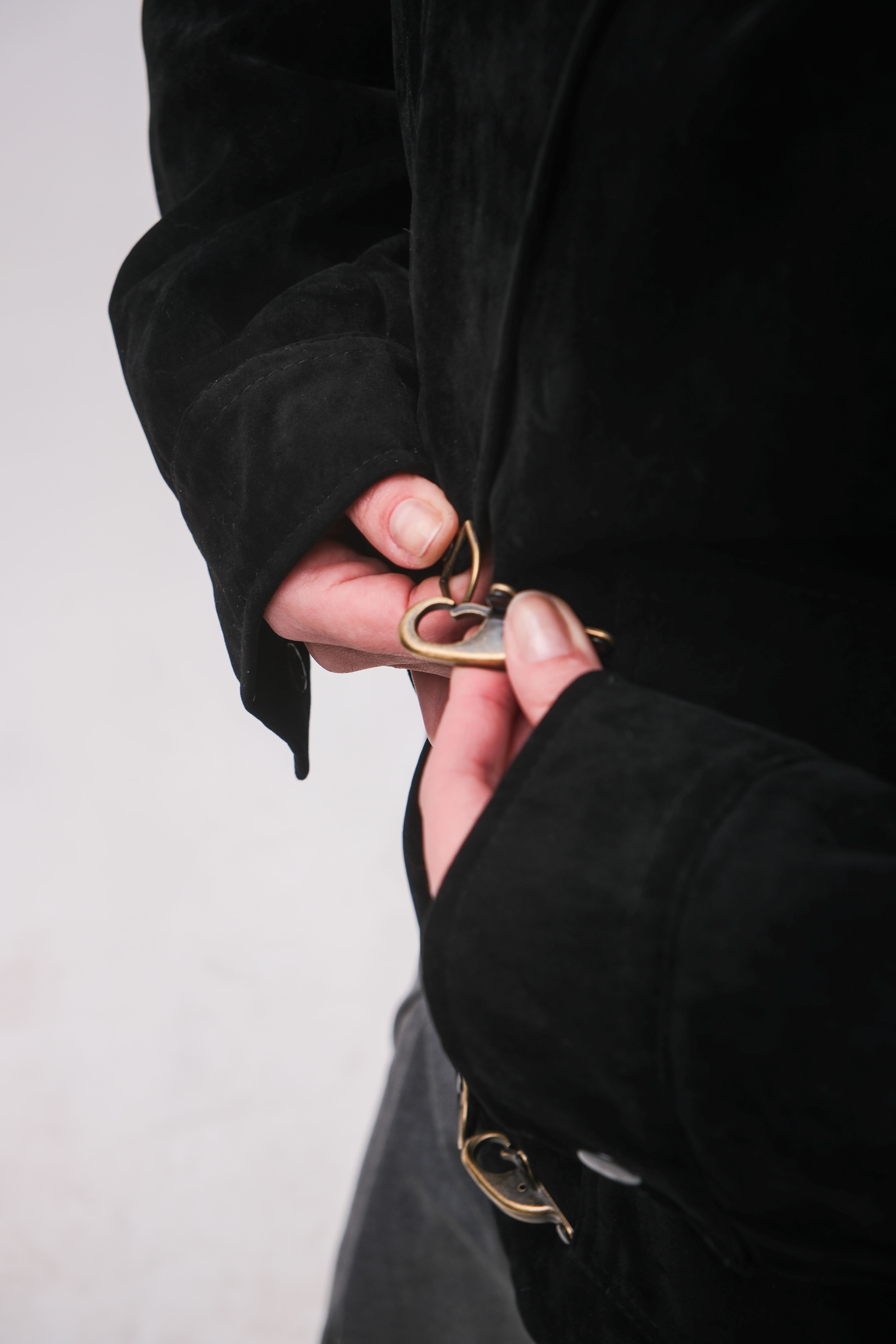 The “Onyx” Clasp Jacket