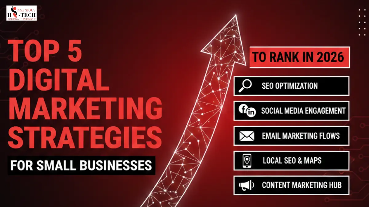 Top 5 Digital Marketing Strategies for Small Businesses To Rank In 2026.