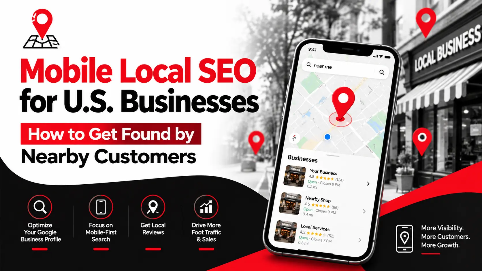 Mobile Local SEO for U.S. Businesses: How to Get Found by Nearby Customers