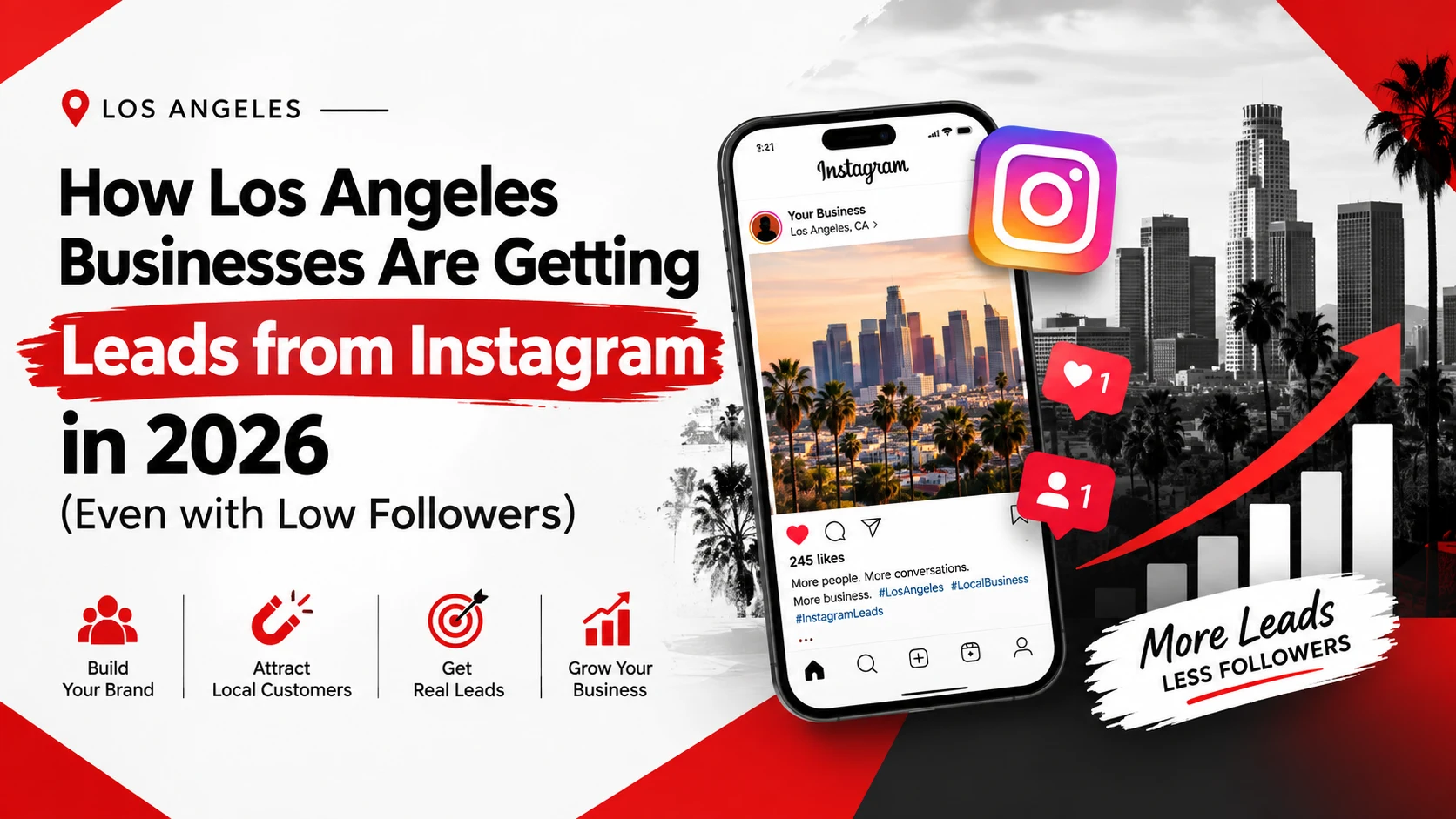 How Los Angeles Businesses Are Getting Leads from Instagram in 2026 (Even with Low Followers)