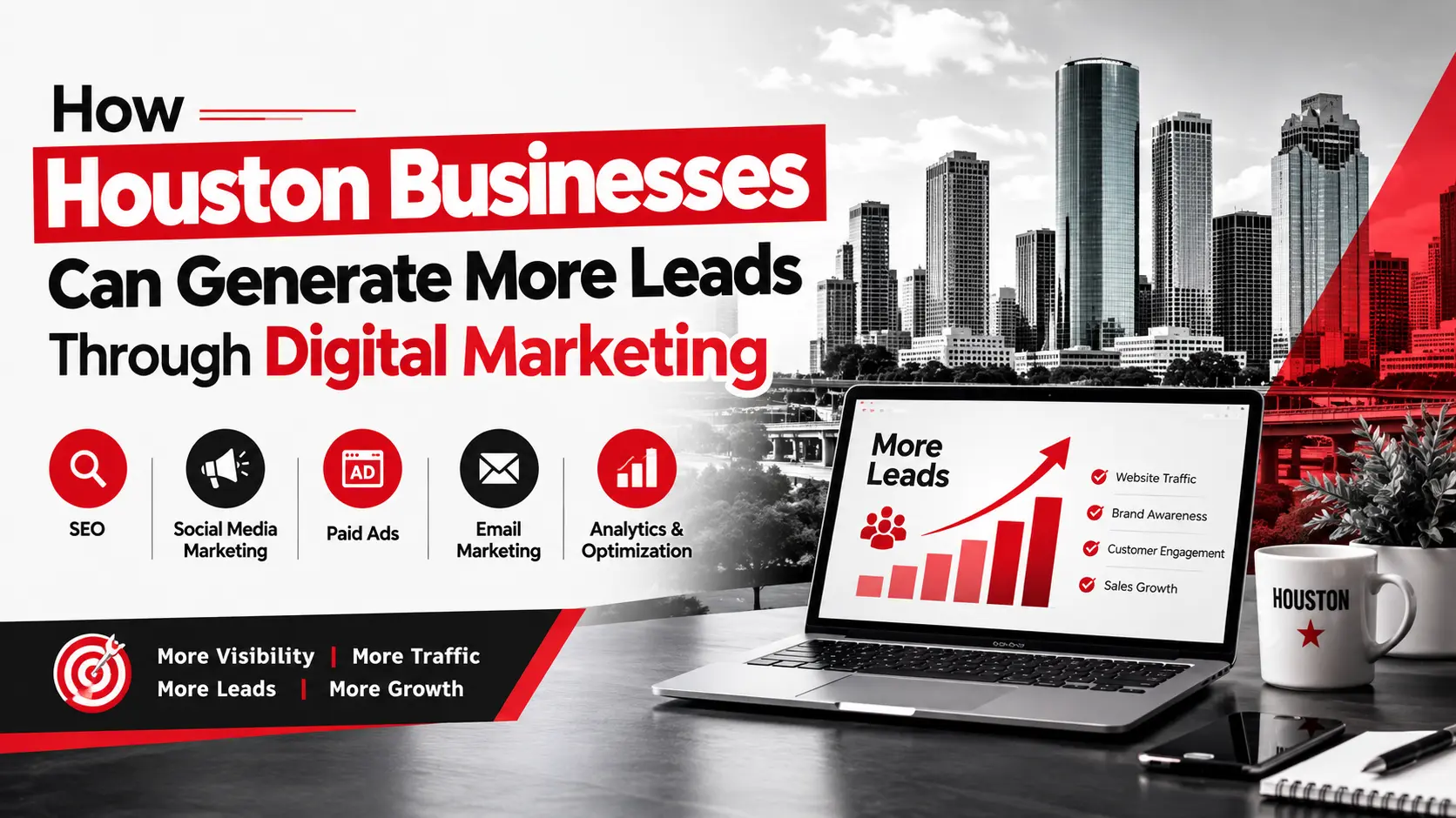 How Houston Businesses Can Generate More Leads Through Digital Marketing