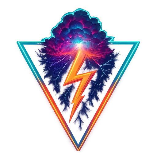High voltage logo