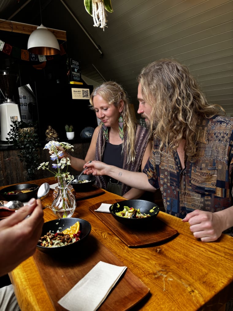 Plant-based breakfast at Mama Reykjavík