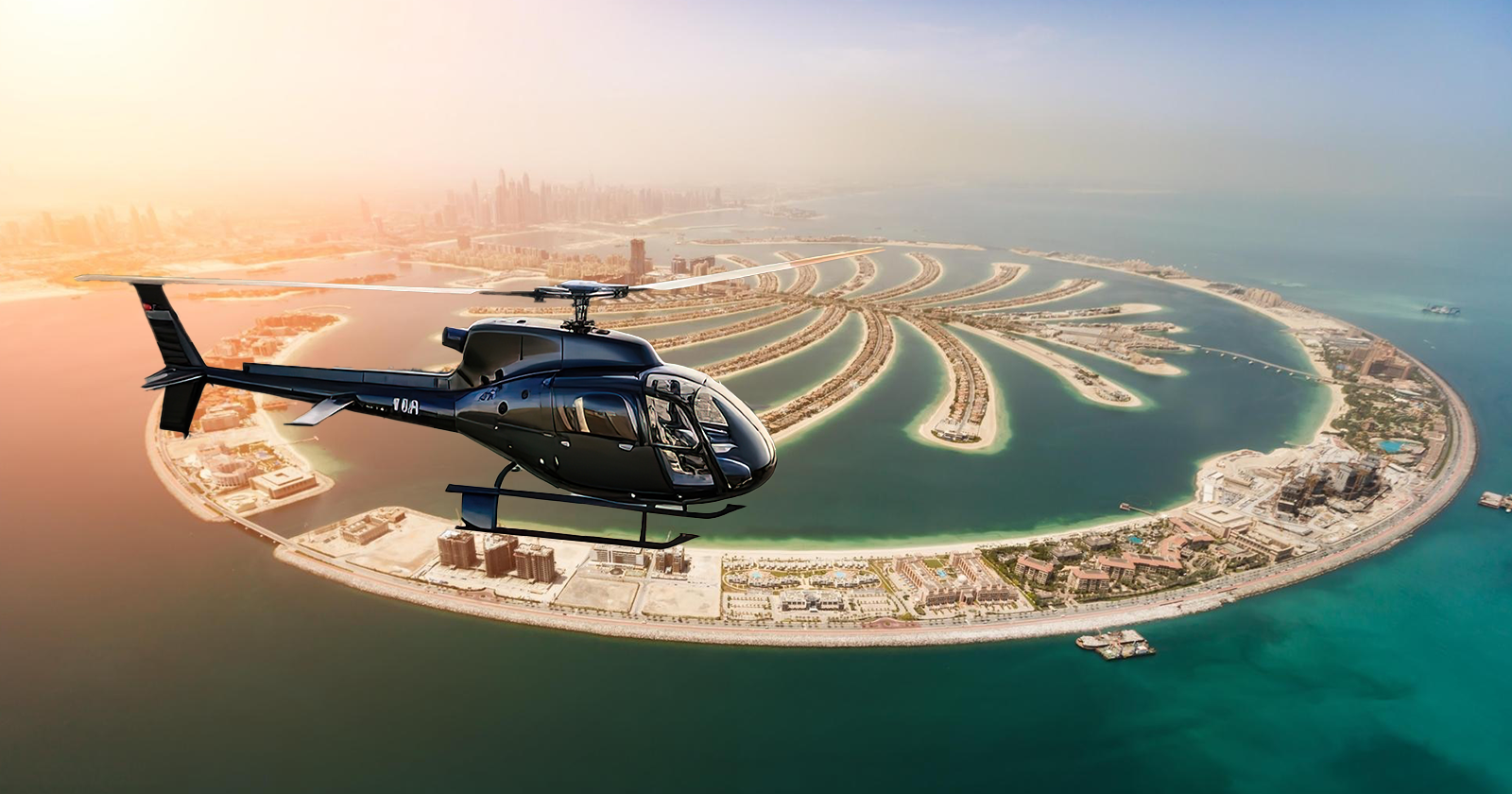 Vol en Hélicoptère à Dubai