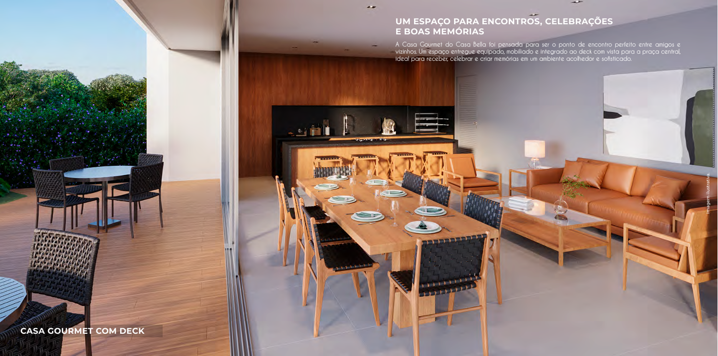 Espaço gourmet