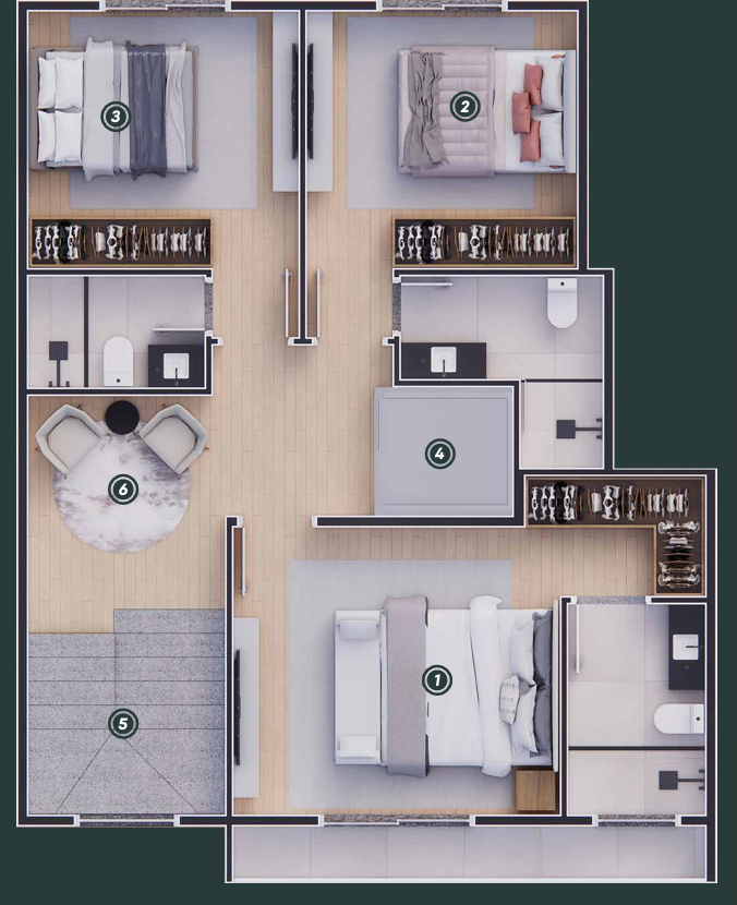 Casa Tipo 146 m²