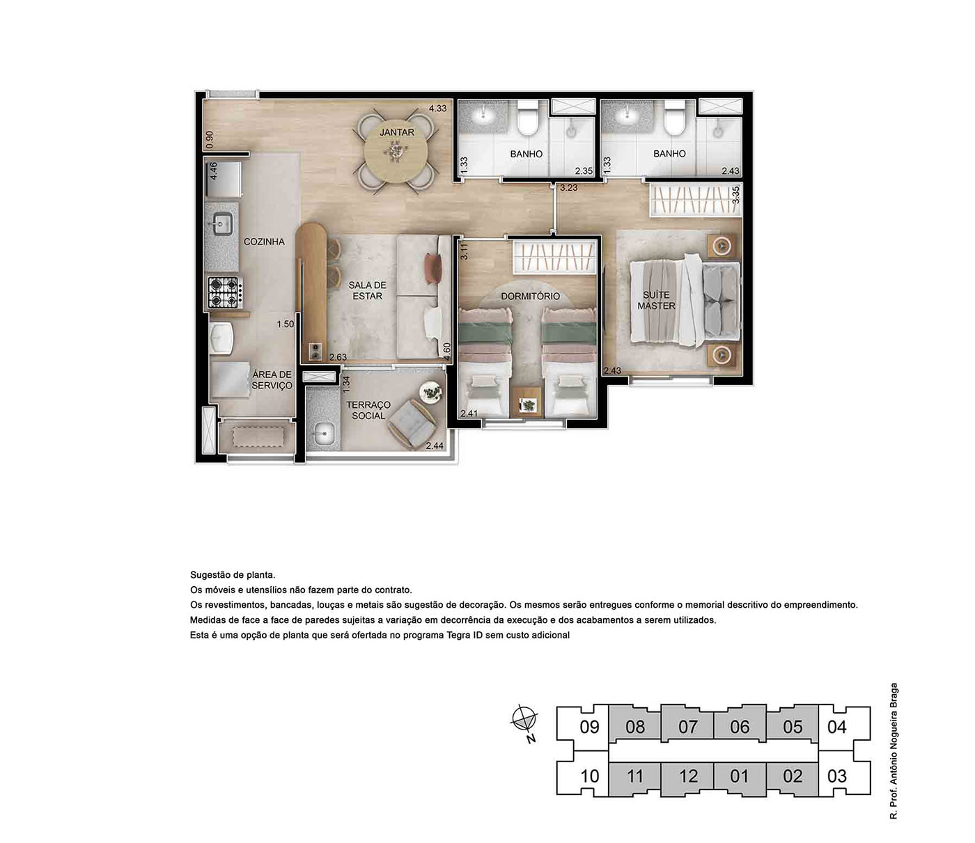 Planta Apartamento