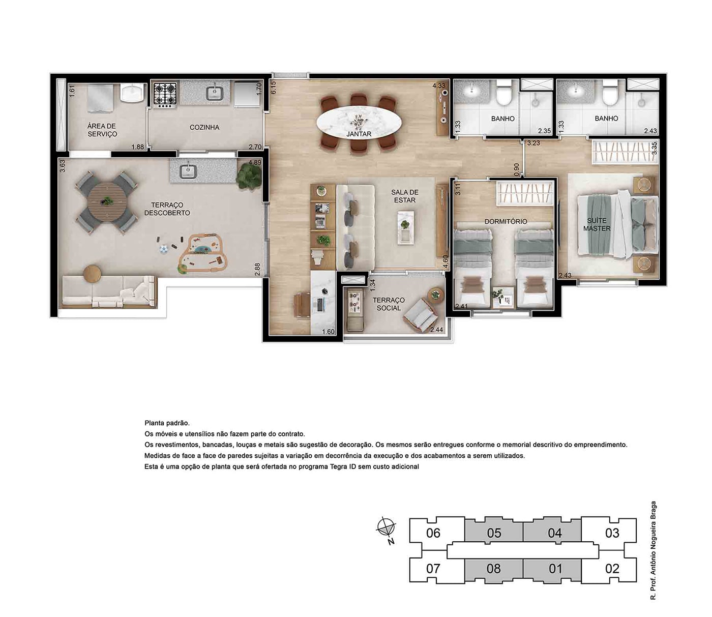 Planta Penthouse