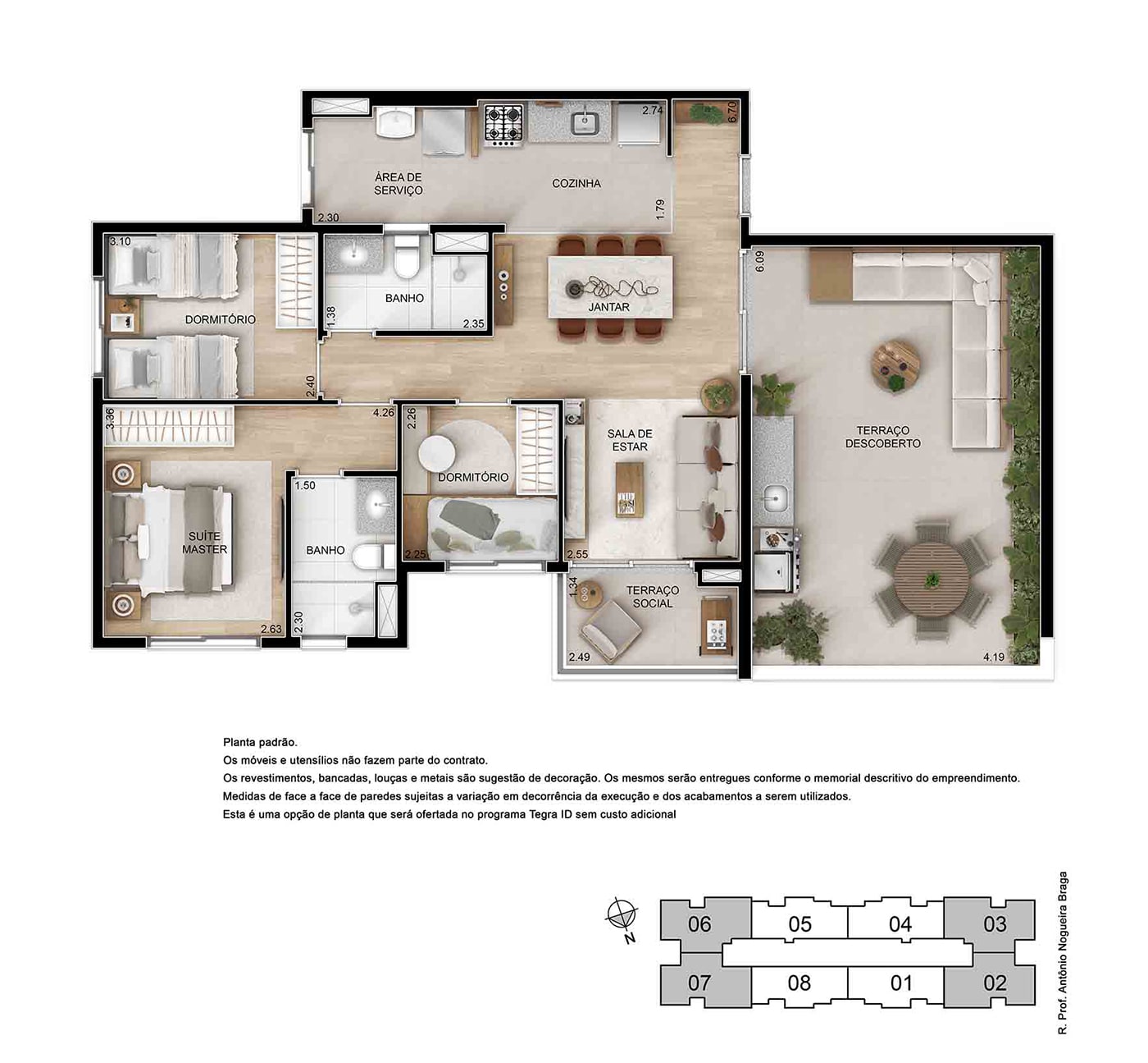 Planta Penthouse
