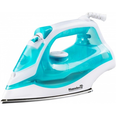 ELECTRIC IRON W/TEFLON SOLE PLATE