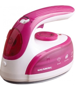 ELECTRIC TRAVEL IRON W/CERAMIC SOLE PLATE
