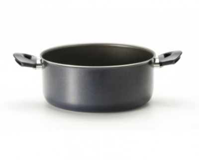 24CM CASSEROLE 2H BELLA BLU W /LID