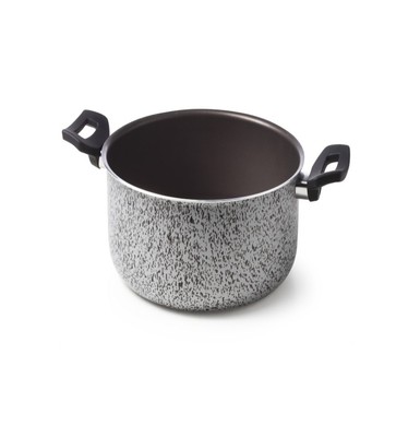 SALE & PEPE POT W / GLASS LID 20CM