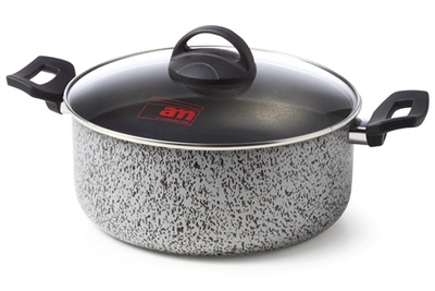 SALE & PEPE CASSEROLE 2H W/ GLASS LID 20CM