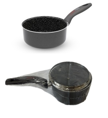 ENERGIKA STONE SAUCEPAN 16 CM INDUCTION W/LID