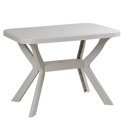 MOGADOR 100 CM WHITE TABLE