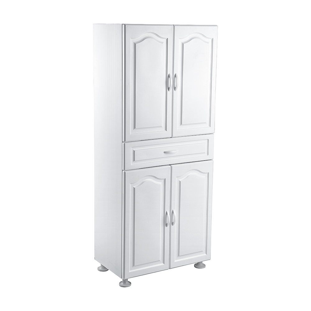 ASSEMBLED 2 COVER SINGLE DRAWER PVC CABINET
