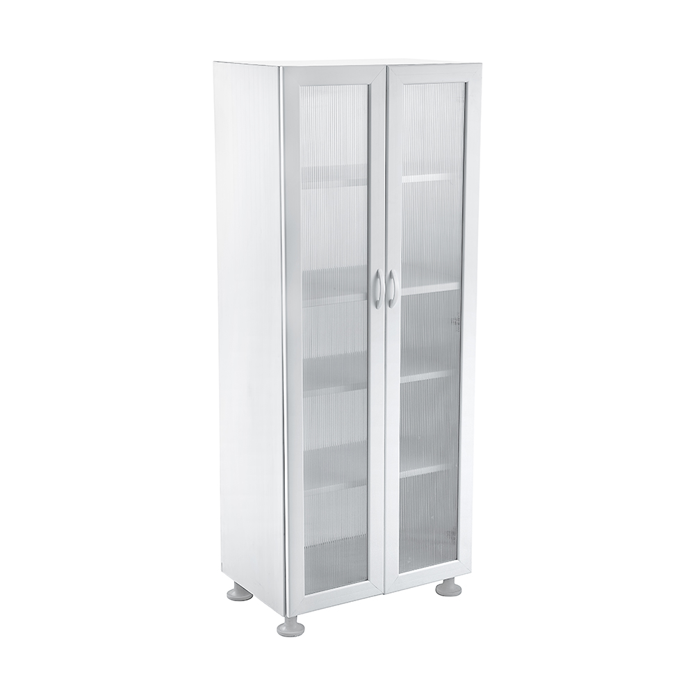 ASSEMBLED SUMBUL 2 DOORS PVC CABINET