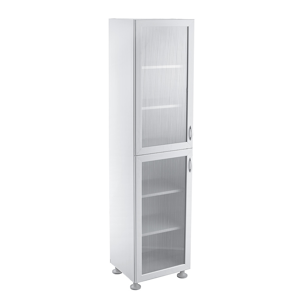 ASSEMBLED ORTANCA 2 DOOR PVC CABINET