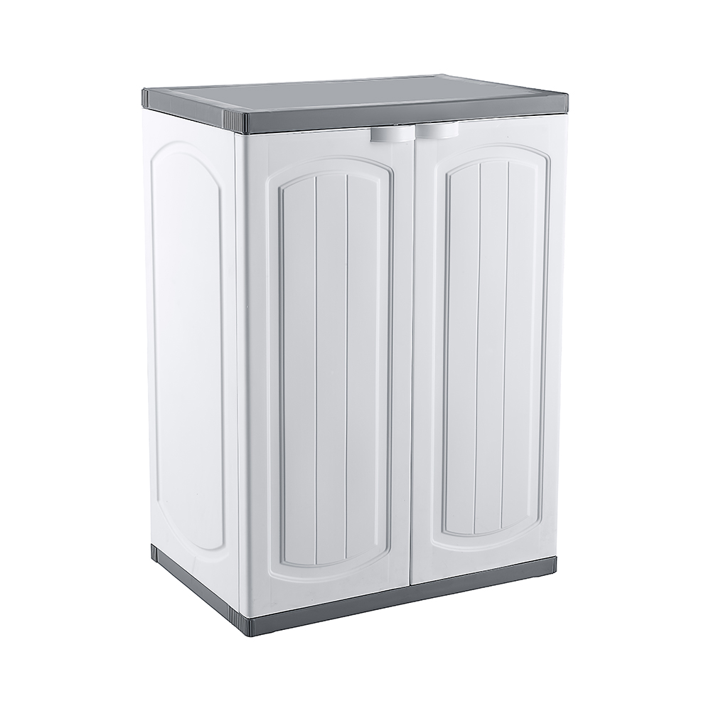 NON ASSEMBLED 2 COVERS DEMOUNT-ABLE CABINET PVC